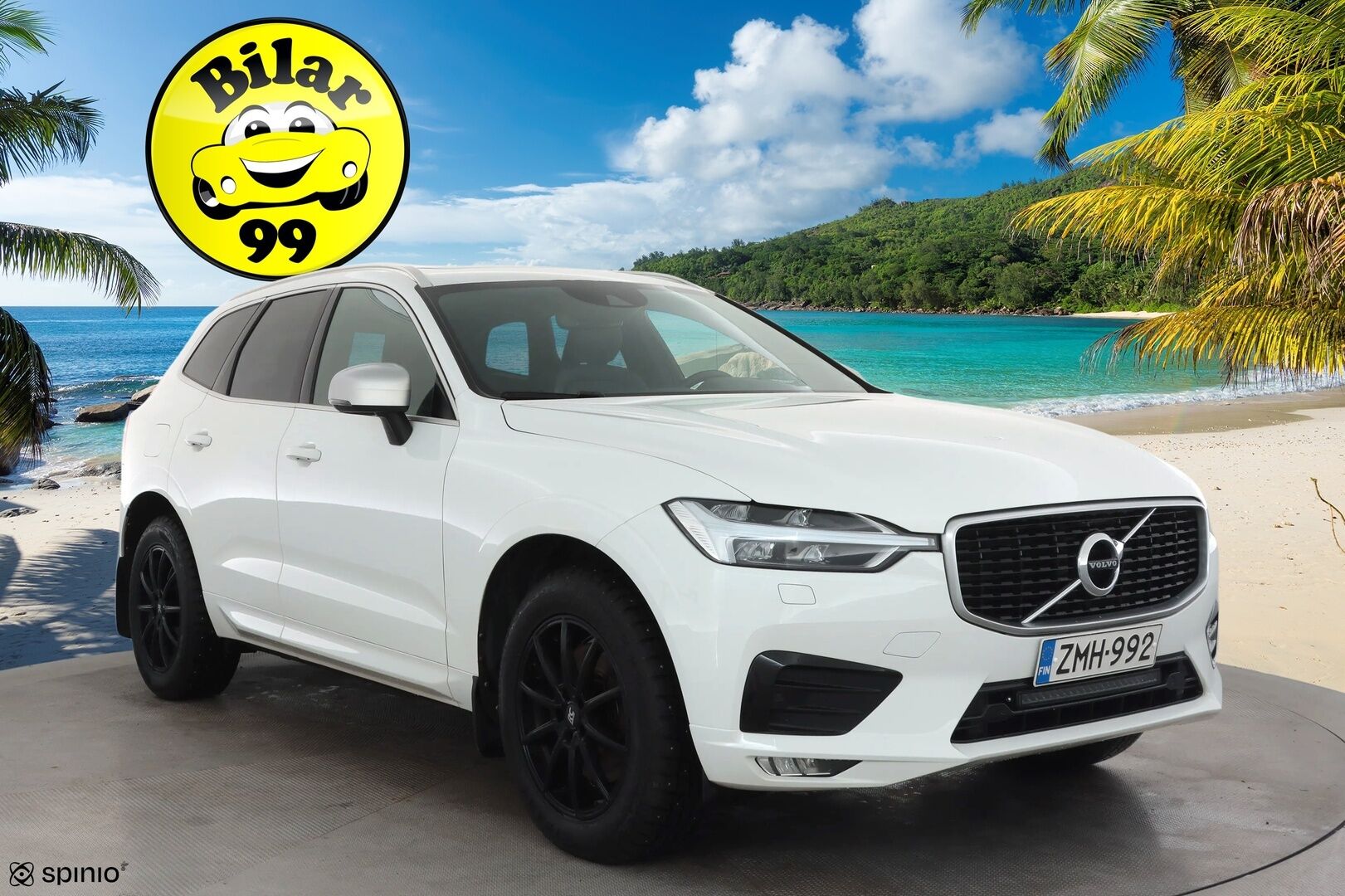 Volvo XC60 2019 D4 AWD Business R-Design aut * Pilot Assist / Webasto / Koukku / Panorama / P.Kamera / Muistipenkki * - Suomi-auto / Kahdet Renkaat / Ehta diesel neliveto ei hybrid tekniikkaa! - HULLUT AVAJAISHULINAT KORKOTARJOUS 3,29 %