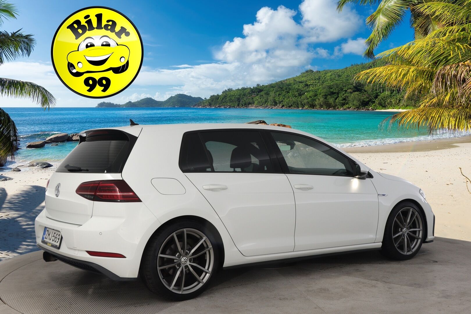 Volkswagen Golf 2018 GTE Plug-In Hybrid 150 kW (204 hv) DSG-aut** Digimittaristo / Adapt.vak / Nahka-alcantara / P-kamera / Ambient* - 2x renkaat ja vanteet / Jakopää tehty 07/2024 / Suomiauto
