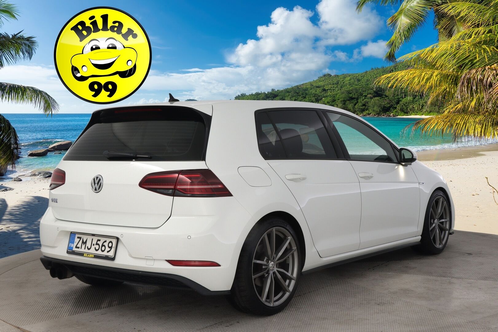 Volkswagen Golf 2018 GTE Plug-In Hybrid 150 kW (204 hv) DSG-aut** Digimittaristo / Adapt.vak / Nahka-alcantara / P-kamera / Ambient* - 2x renkaat ja vanteet / Jakopää tehty 07/2024 / Suomiauto