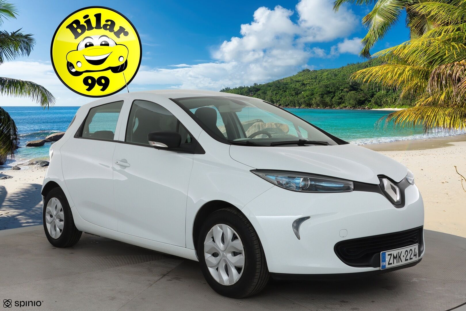 Renault Zoe 2020 Z.E. 40 Life **Suomi-auto / Digimittaristo / Vakkari / AC / Kahdet Renkaat