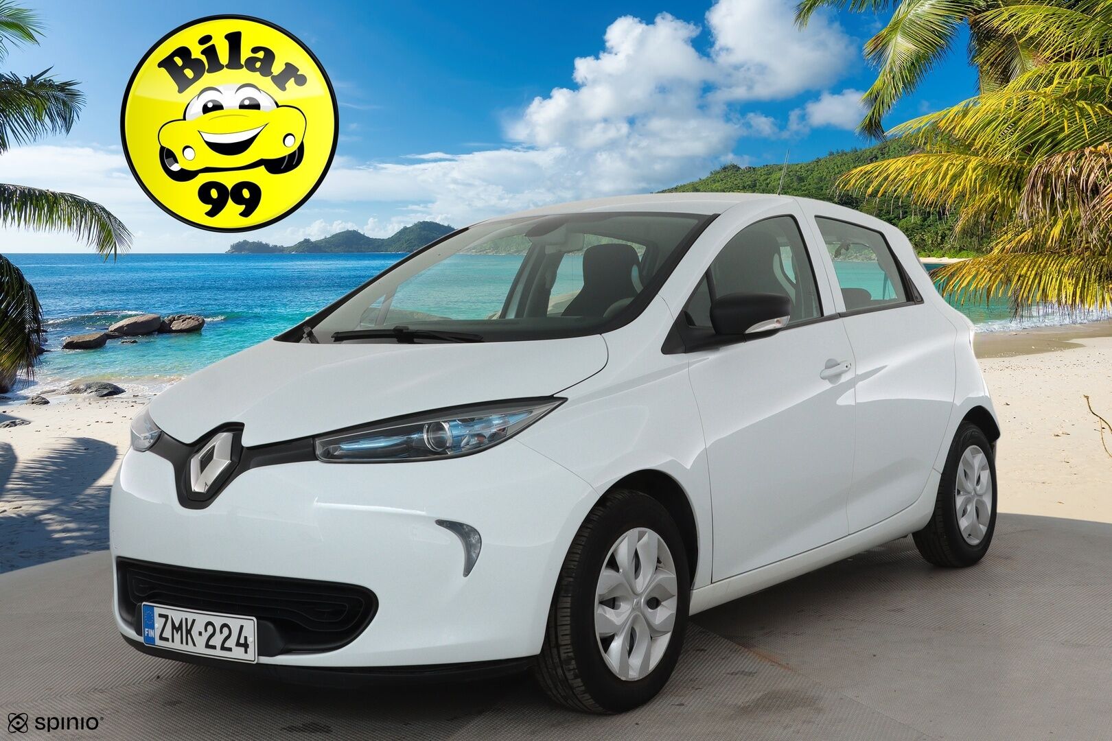 Renault Zoe 2020 Z.E. 40 Life **Suomi-auto / Digimittaristo / Vakkari / AC / Kahdet Renkaat