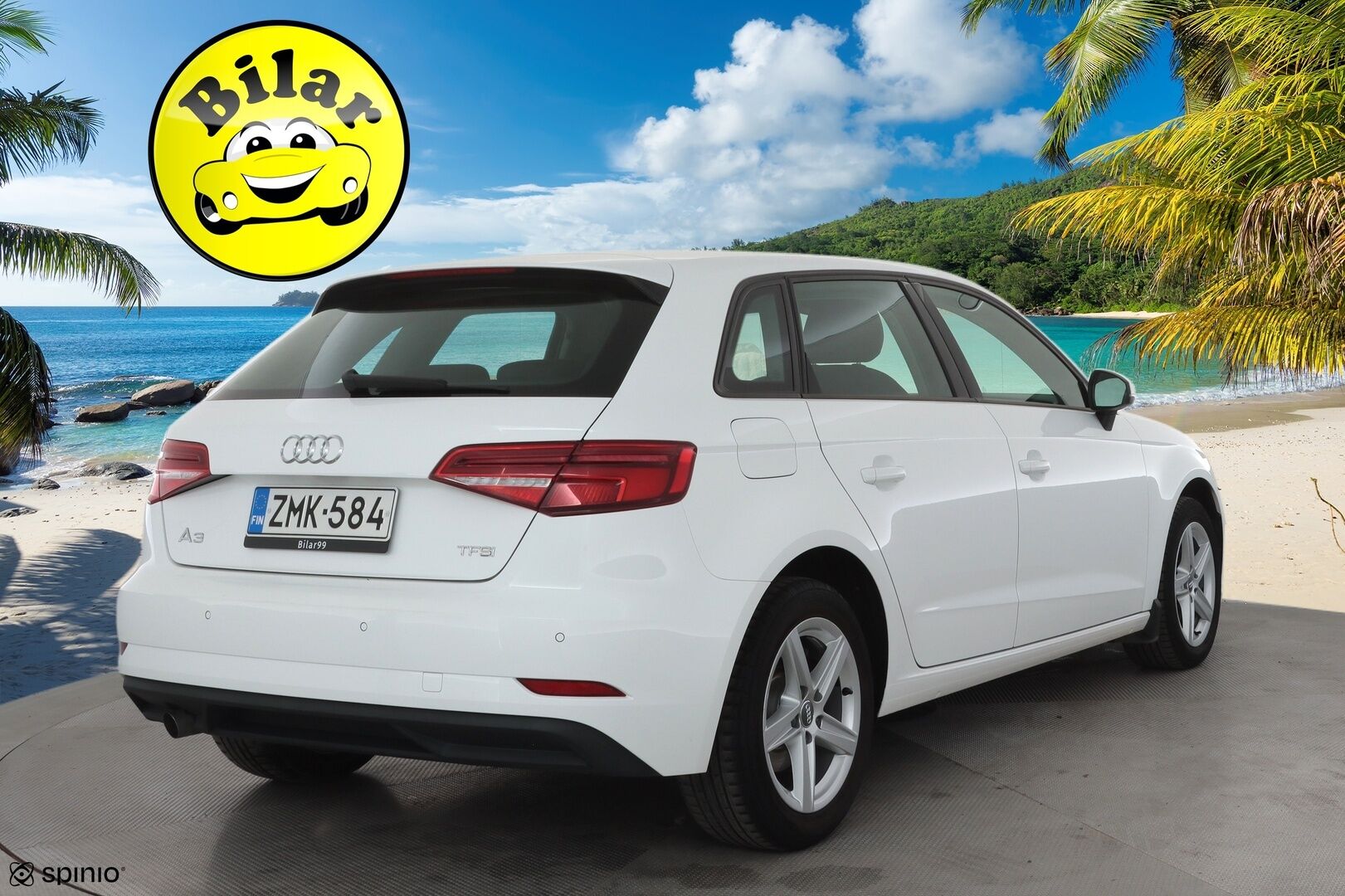 Audi A3 2018 Sportback Pro Business Edition 1,0 TFSI 85 kW S tronic - | ACC | 1-om suomiauto | Facelift | LED | Keyless | Lohko+sisälämmitin | Pre Sense | Bluetooth | Peruutustutka | Aut. ilmastointi | 2x renkaat aluin | 