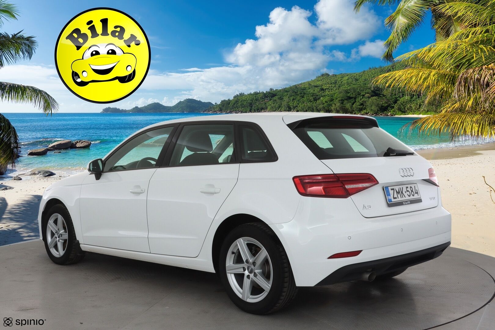 Audi A3 2018 Sportback Pro Business Edition 1,0 TFSI 85 kW S tronic - | ACC | 1-om suomiauto | Facelift | LED | Keyless | Lohko+sisälämmitin | Pre Sense | Bluetooth | Peruutustutka | Aut. ilmastointi | 2x renkaat aluin | 