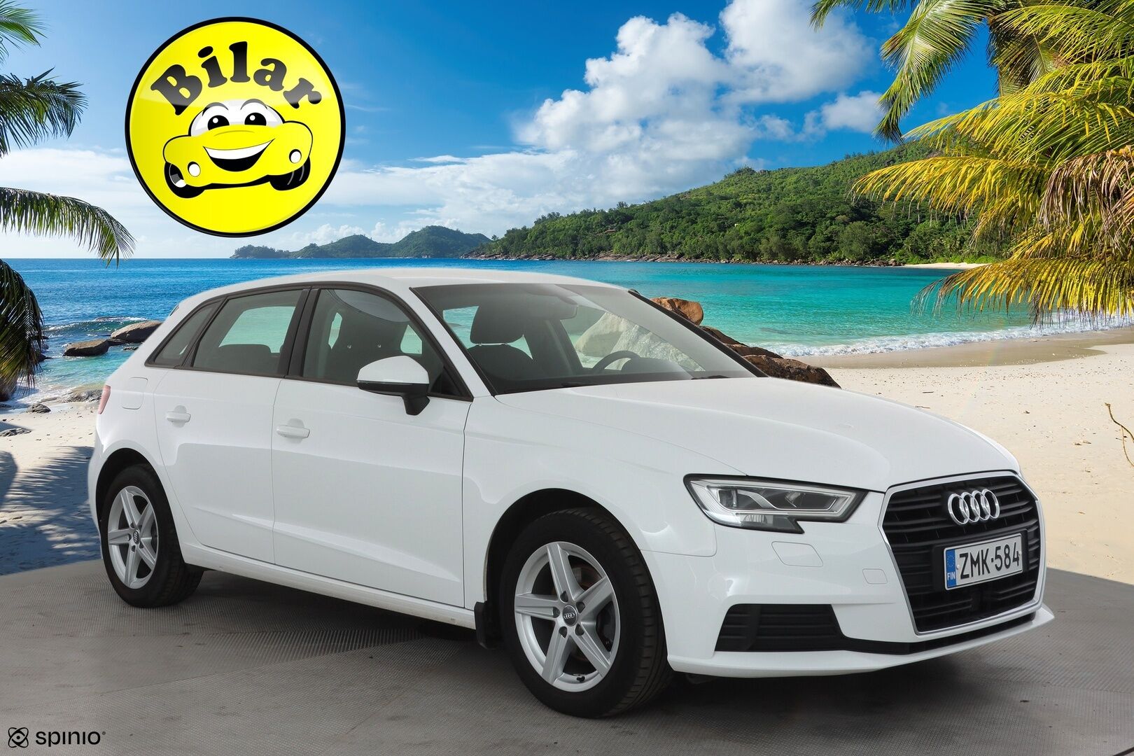 Audi A3 2018 Sportback Pro Business Edition 1,0 TFSI 85 kW S tronic - | ACC | 1-om suomiauto | Facelift | LED | Keyless | Lohko+sisälämmitin | Pre Sense | Bluetooth | Peruutustutka | Aut. ilmastointi | 2x renkaat aluin | 