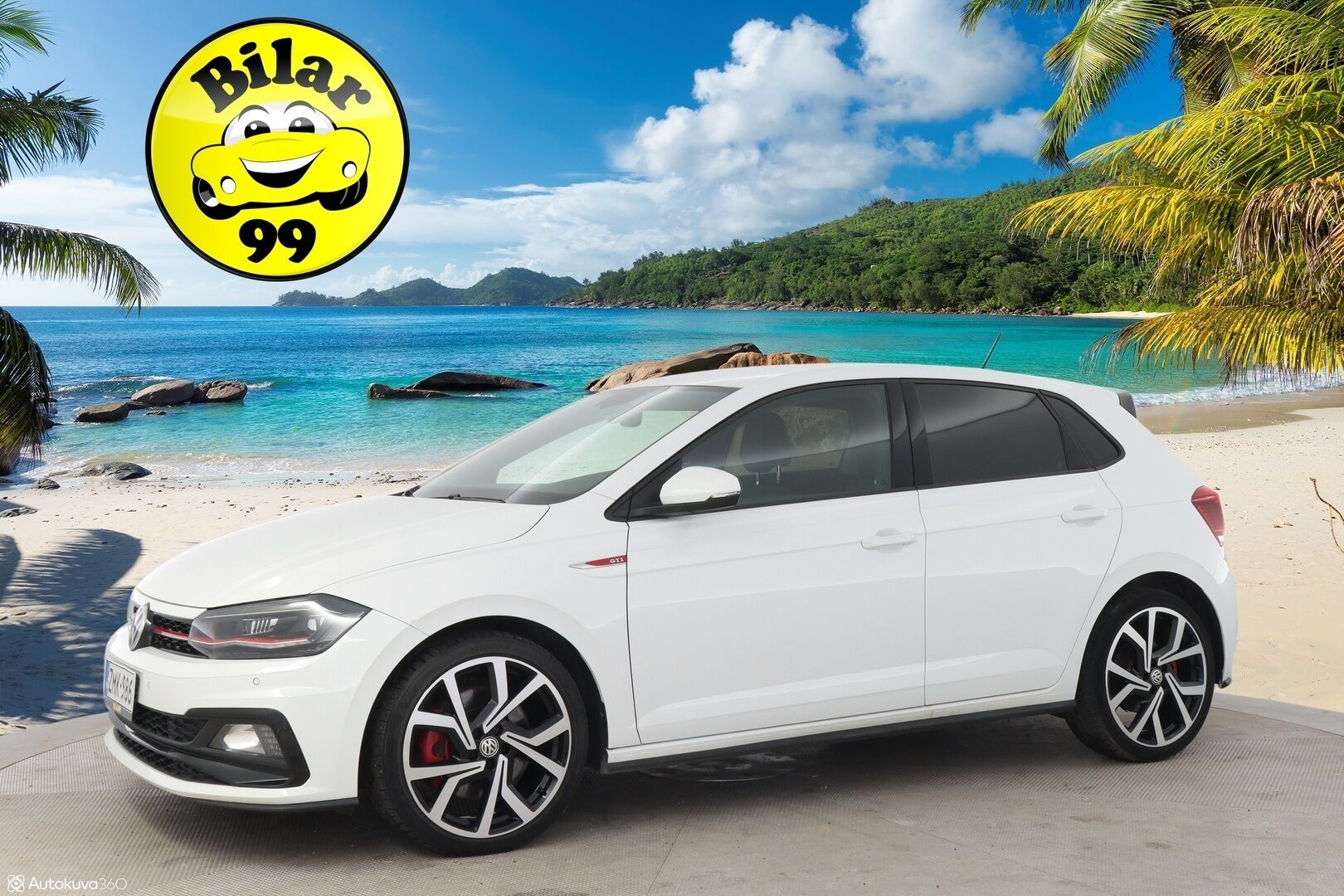 Volkswagen Polo 2018 GTI 2,0 TSI 147 kW (200 hv) DSG-automaatti *ACC / Applecarplay / Digimittaristo / Koukku* - *Sporttipenkit / 2xrenkaat*