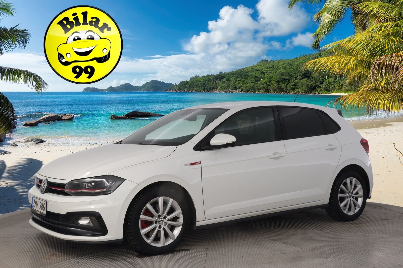 Volkswagen Polo 2018 GTI 2,0 TSI 147 kW (200 hv) DSG-automaatti *ACC / Applecarplay / Digimittaristo / Koukku* - *Sporttipenkit / 2xrenkaat*