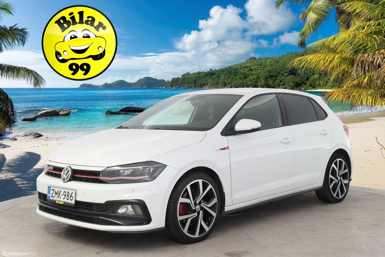 Volkswagen Polo 2018 GTI 2,0 TSI 147 kW (200 hv) DSG-automaatti *ACC / Applecarplay / Digimittaristo / Koukku* - *Sporttipenkit / 2xrenkaat*