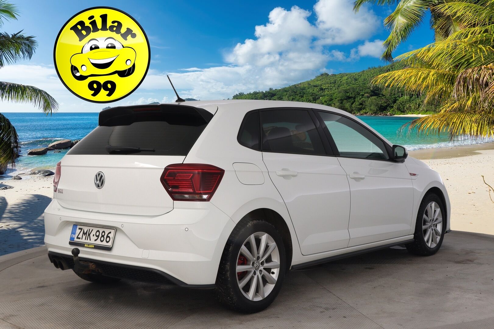 Volkswagen Polo 2018 GTI 2,0 TSI 147 kW (200 hv) DSG-automaatti *ACC / Applecarplay / Digimittaristo / Koukku* - *Sporttipenkit / 2xrenkaat*