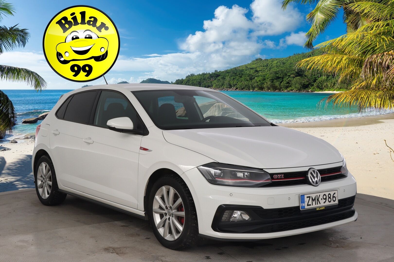 Volkswagen Polo 2018 GTI 2,0 TSI 147 kW (200 hv) DSG-automaatti *ACC / Applecarplay / Digimittaristo / Koukku* - *Sporttipenkit / 2xrenkaat*