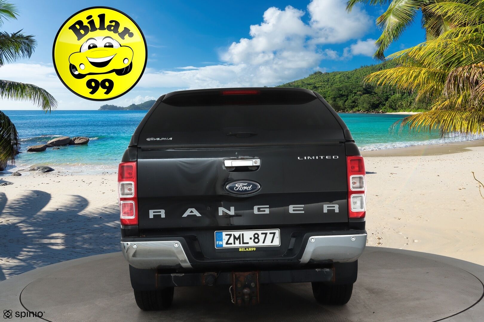 Ford Ranger 2019 Ranger Avolavakuorma-auto (BA) 4ov 3198cm3 A **Webasto / Koukku / Vakkari / P.tutka / Nahat / Sähköpenkki** - 3,99 % KORKOTARJOUS TÄHÄN AUTOON - Suomi-auto / Kahdet renkaat aluvanteilla / Vetotapavalitsin / Apple&Android / LED Lisävalo