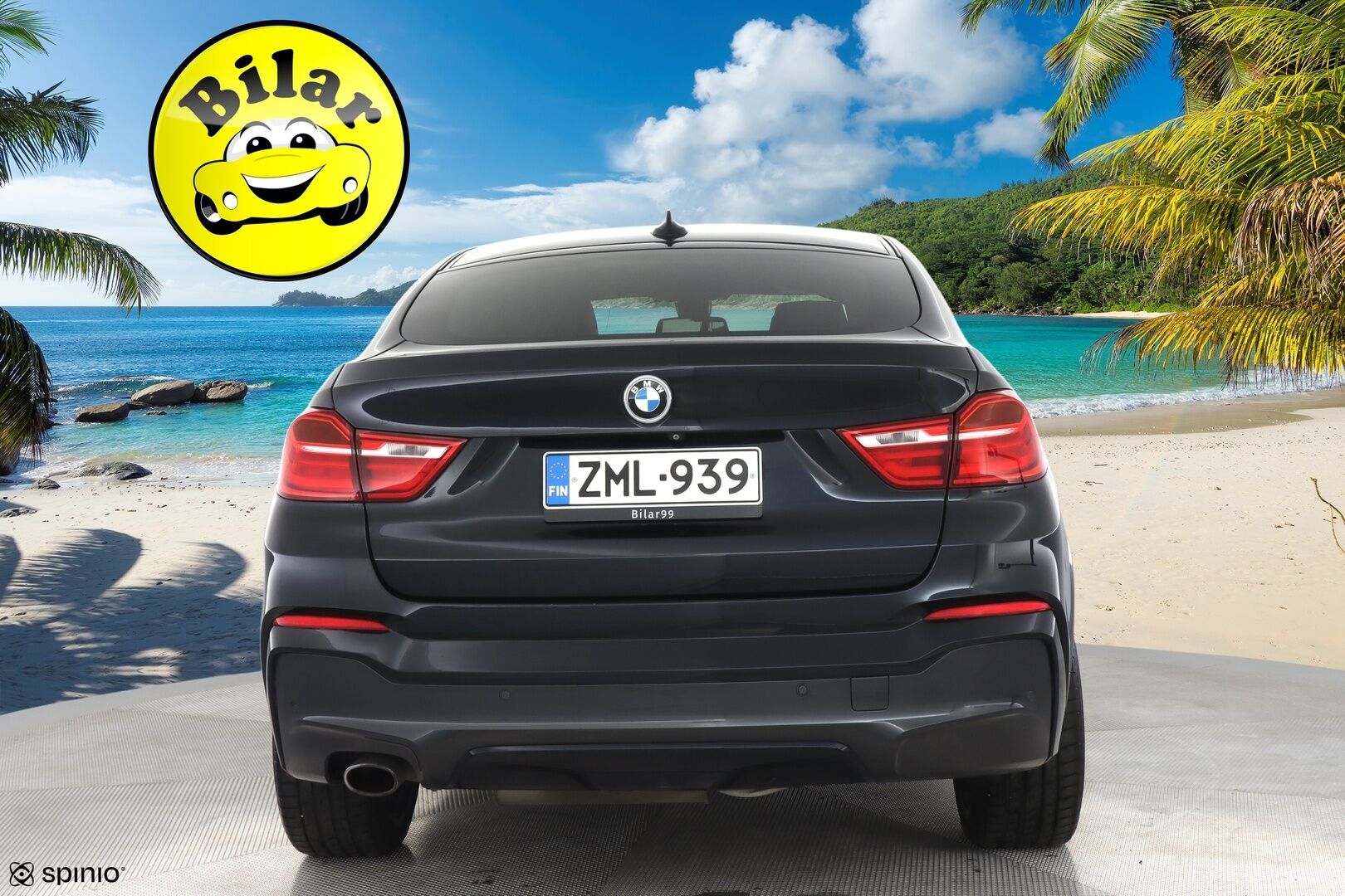 BMW X4 2015 X4 26 xDrive20d A 140 kW - | M-Sport | Hifi | HUD | P.Kamera | Alletaittuva vetokoukku | Tutkat eteen & taakse | Vakionopeudensäädin | 