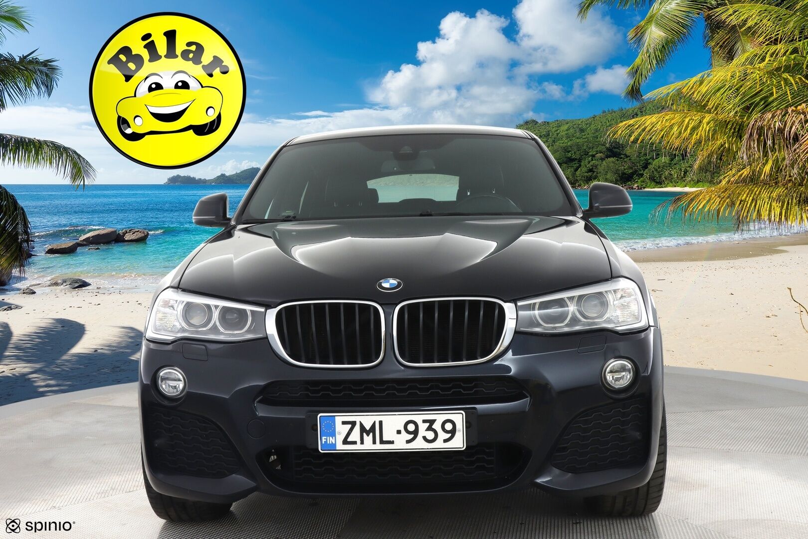 BMW X4 2015 X4 26 xDrive20d A 140 kW - | M-Sport | Hifi | HUD | P.Kamera | Alletaittuva vetokoukku | Tutkat eteen & taakse | Vakionopeudensäädin | 