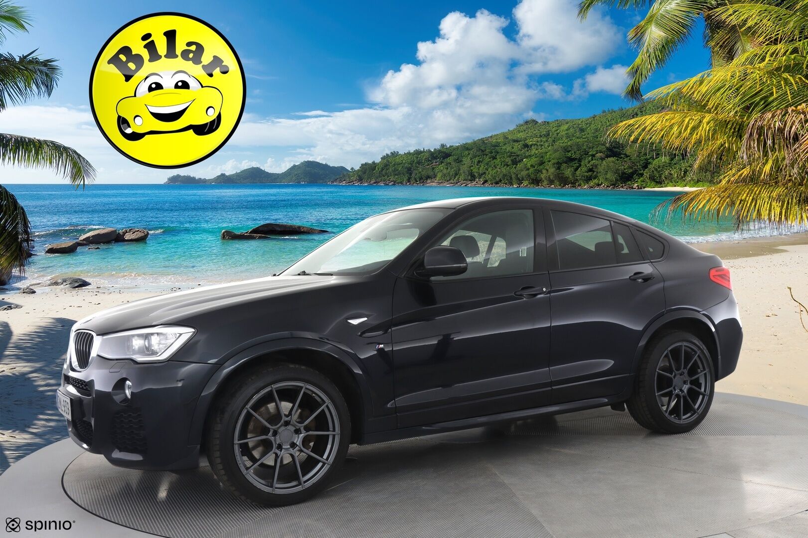 BMW X4 2015 X4 26 xDrive20d A 140 kW - | M-Sport | Hifi | HUD | P.Kamera | Alletaittuva vetokoukku | Tutkat eteen & taakse | Vakionopeudensäädin | 