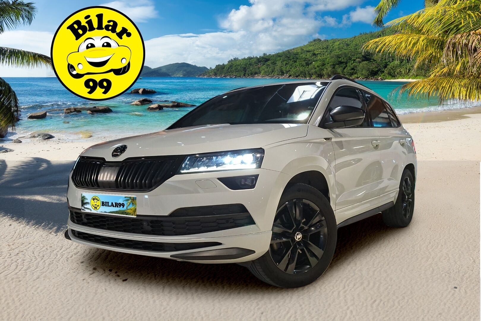 Skoda Karoq 2019 1,5 TSI 4x4 SportLine Edition DSG Autom. - Suomiauto | Webasto | Adapt.vakkari | Vetokoukku | Peruutuskamera | Lämm.tuulilasi | Adapt.LED | Huippuvarusteet!