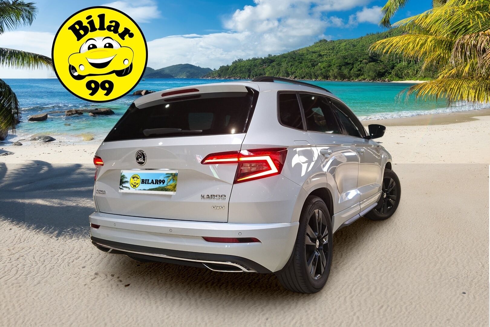 Skoda Karoq 2019 1,5 TSI 4x4 SportLine Edition DSG Autom. - Suomiauto | Webasto | Adapt.vakkari | Vetokoukku | Peruutuskamera | Lämm.tuulilasi | Adapt.LED | Huippuvarusteet!