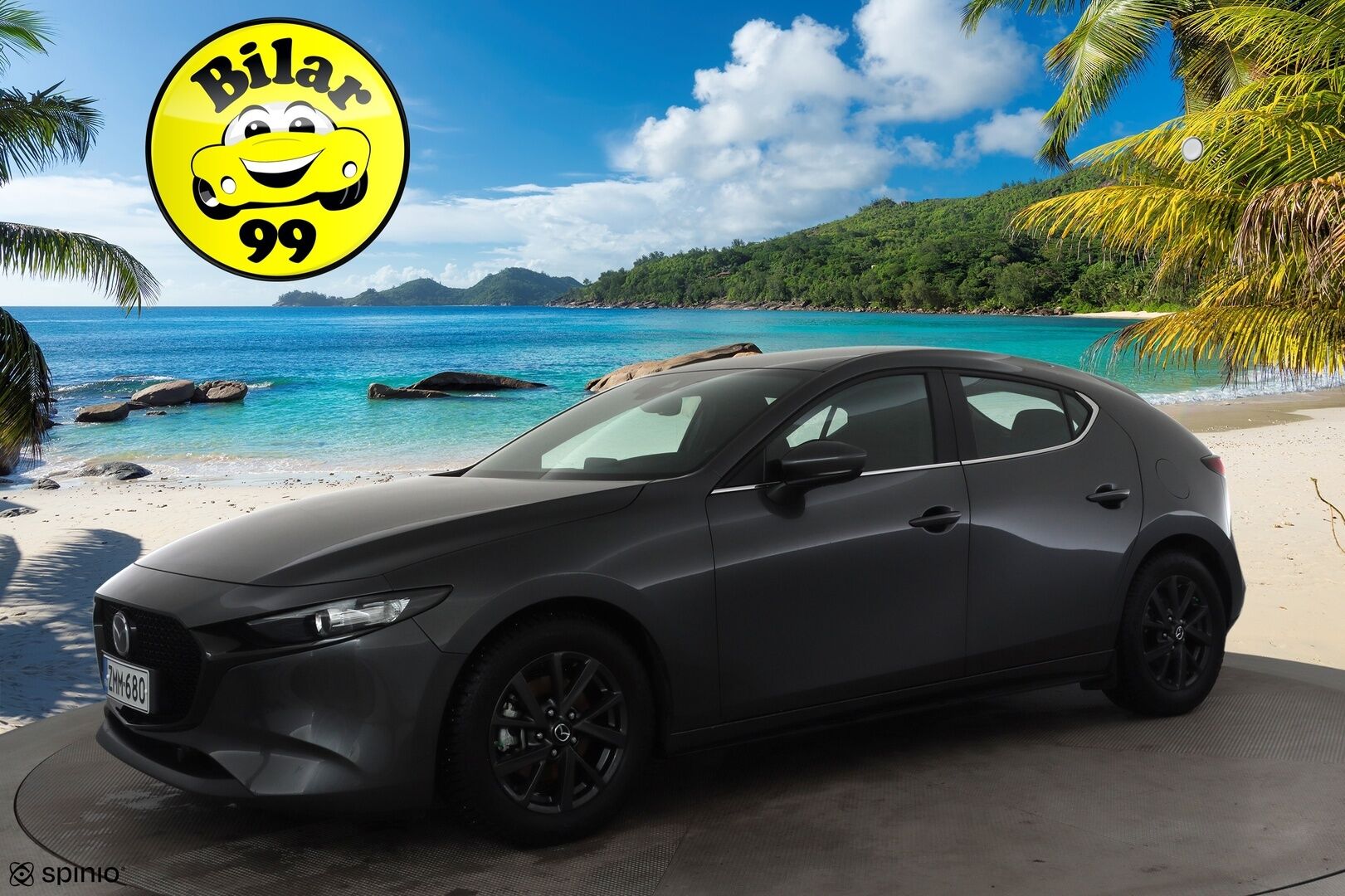 Mazda 3 2019 Hatchback 2,0 (122 hv) SKYACTIV-G Vision MT HK1 * ACC / HUD / LED / P.Tutka / Navi / Kaistavahti / Katveavustin * - 1-om Suomi-auto / Kahdet renkaat aluvanteilla - HULLUT AVAJAISHULINAT KORKOTARJOUS 3,29 %