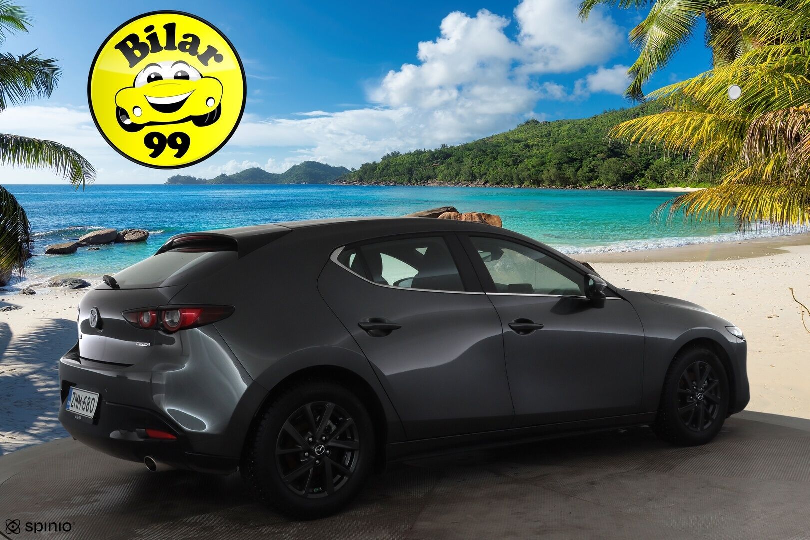 Mazda 3 2019 Hatchback 2,0 (122 hv) SKYACTIV-G Vision MT HK1 * ACC / HUD / LED / P.Tutka / Navi / Kaistavahti / Katveavustin * - 1-om Suomi-auto / Kahdet renkaat aluvanteilla - HULLUT AVAJAISHULINAT KORKOTARJOUS 3,29 %