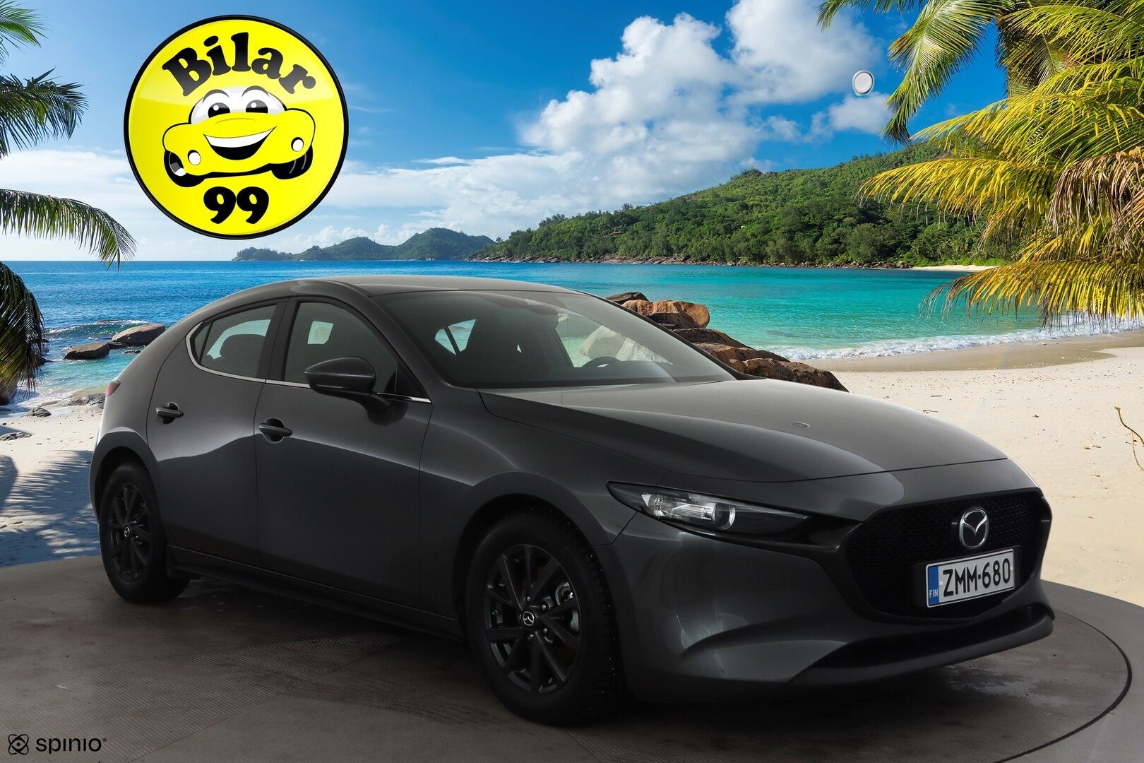 Mazda 3 2019 Hatchback 2,0 (122 hv) SKYACTIV-G Vision MT HK1 * ACC / HUD / LED / P.Tutka / Navi / Kaistavahti / Katveavustin * - 1-om Suomi-auto / Kahdet renkaat aluvanteilla - HULLUT AVAJAISHULINAT KORKOTARJOUS 3,29 %