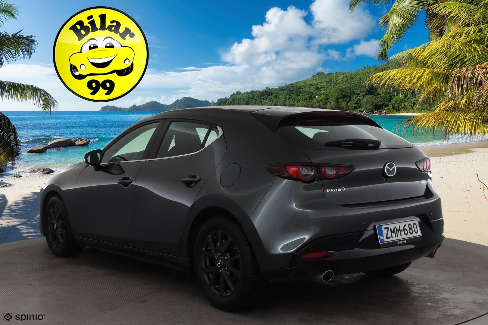 Mazda 3 2019 Hatchback 2,0 (122 hv) SKYACTIV-G Vision MT HK1 * ACC / HUD / LED / P.Tutka / Navi / Kaistavahti / Katveavustin * - 1-om Suomi-auto / Kahdet renkaat aluvanteilla - HULLUT AVAJAISHULINAT KORKOTARJOUS 3,29 %