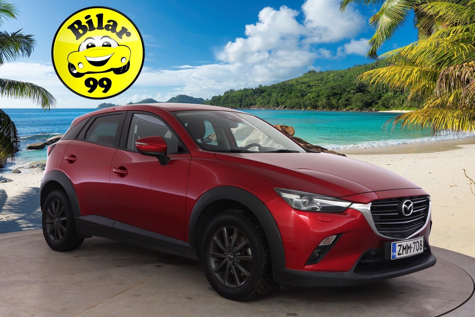 Mazda CX-3 2019 2,0 (120 hv) SKYACTIV-G Premium Plus 6AT GC2 ** Vakkari / Lohko / Tutkat / Rat. Läm. - ** Kahdet renkaat / Katumaasturi ** - Osta nyt, maksa vasta ensi vuonna