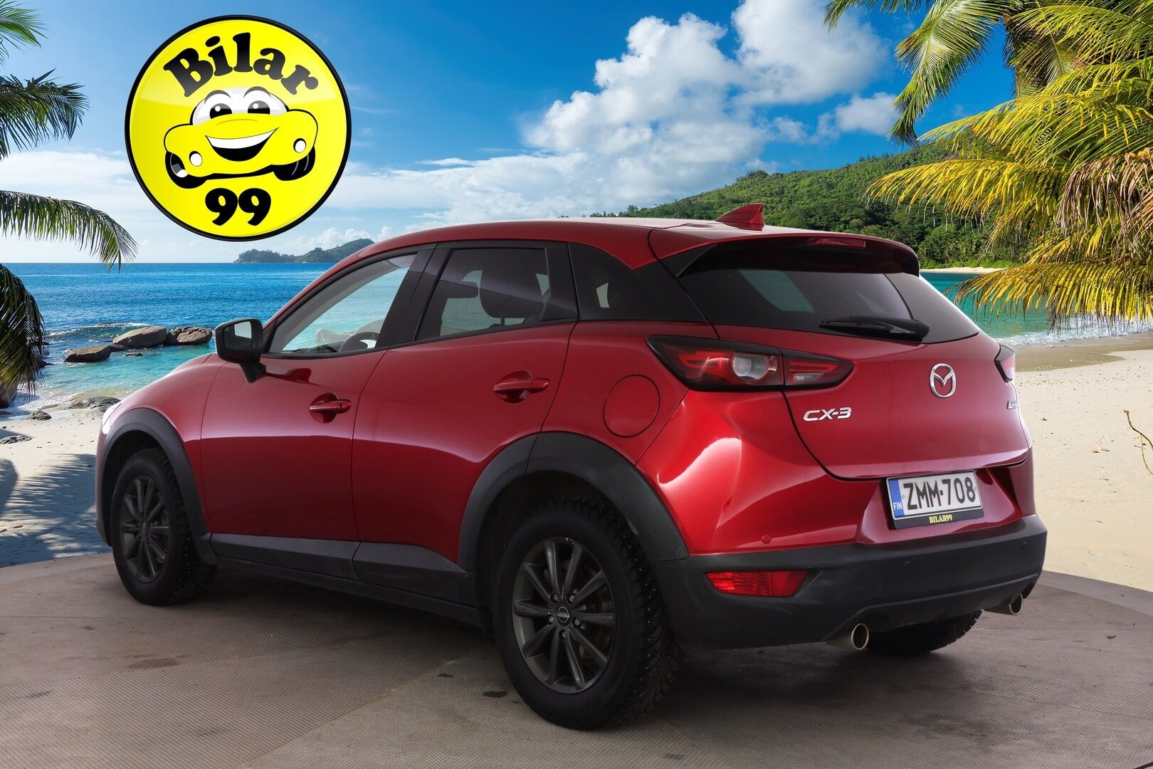 Mazda CX-3 2019 2,0 (120 hv) SKYACTIV-G Premium Plus 6AT GC2 ** Vakkari / Lohko / Tutkat / Rat. Läm. - ** Kahdet renkaat / Katumaasturi ** - Osta nyt, maksa vasta ensi vuonna