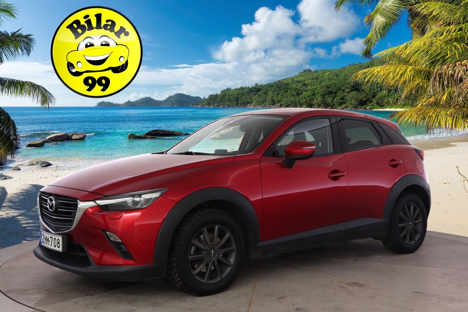 Mazda CX-3 2019 2,0 (120 hv) SKYACTIV-G Premium Plus 6AT GC2 ** Vakkari / Lohko / Tutkat / Rat. Läm. - ** Kahdet renkaat / Katumaasturi ** - Osta nyt, maksa vasta ensi vuonna