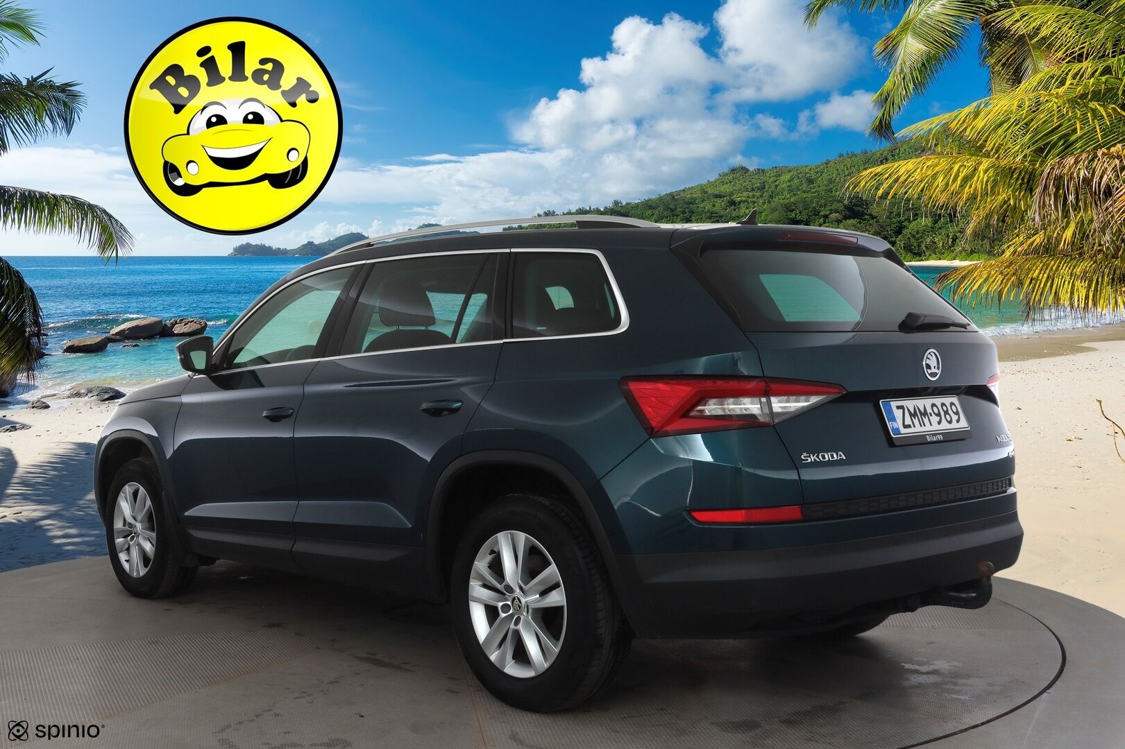 Skoda Kodiaq 2019 1,5 TSI ACT 4x4 Ambition DSG Autom. - Suomiauto | Webasto | Koukku | ACC | Peruutuskamera | Adapt.LED | KeylessGo | Ratinlämmitys | Ambient | Huippuvarusteet! - KORKO VAIN 3,99 %