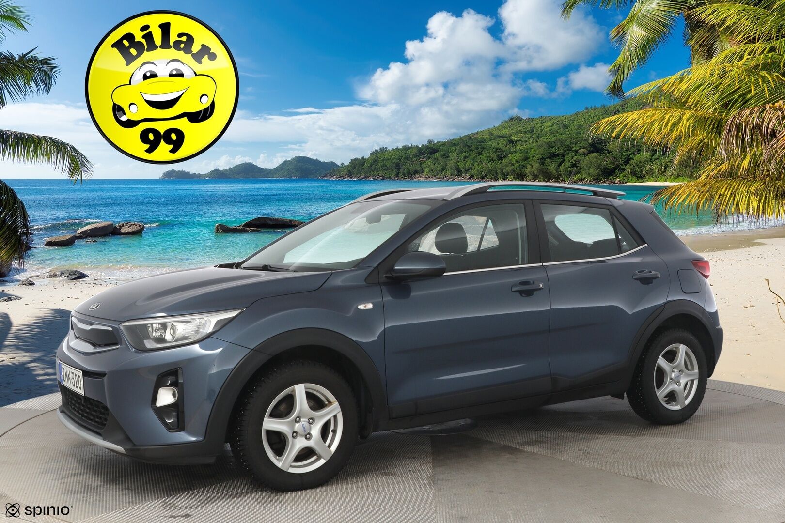 Kia Stonic 2019 1,0 T-GDI ISG 100hv EX EcoDynamics * Apple CarPlay & Android Auto / Vakkari / P-Kamera / Ratinlämmitin * - * P-Tutka / Suomi-Auto / Lohkolämmitin *