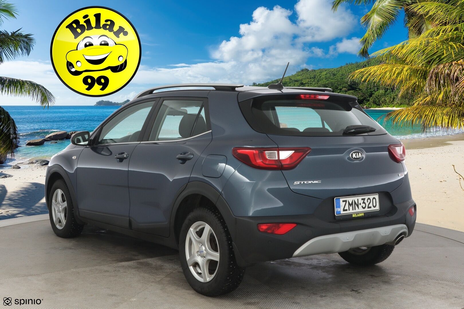 Kia Stonic 2019 1,0 T-GDI ISG 100hv EX EcoDynamics * Apple CarPlay & Android Auto / Vakkari / P-Kamera / Ratinlämmitin * - * P-Tutka / Suomi-Auto / Lohkolämmitin *