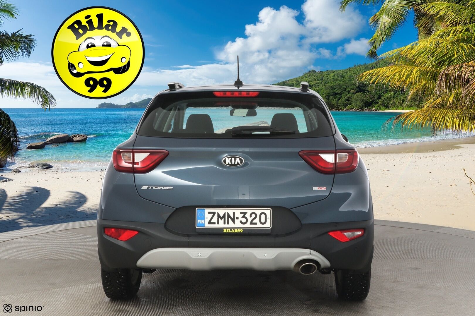 Kia Stonic 2019 1,0 T-GDI ISG 100hv EX EcoDynamics *Suomi-auto / Lohko / P.Kamera / CarPlay & Android Auto / Ratinlämmitin* - *2x Renkaat / Suomi-auto* - HULLUT AVAJAISHULINAT KORKOTARJOUS 3,29 %