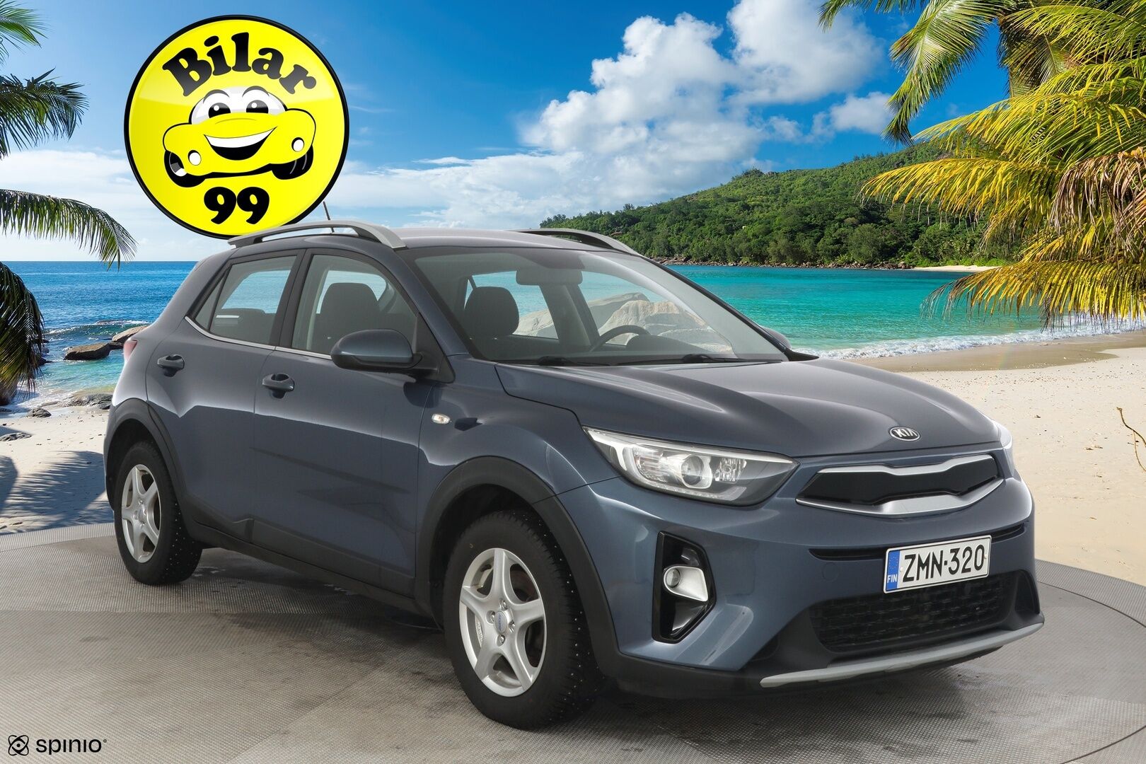 Kia Stonic 2019 1,0 T-GDI ISG 100hv EX EcoDynamics *Suomi-auto / Lohko / P.Kamera / CarPlay & Android Auto / Ratinlämmitin* - *2x Renkaat / Suomi-auto* - HULLUT AVAJAISHULINAT KORKOTARJOUS 3,29 %