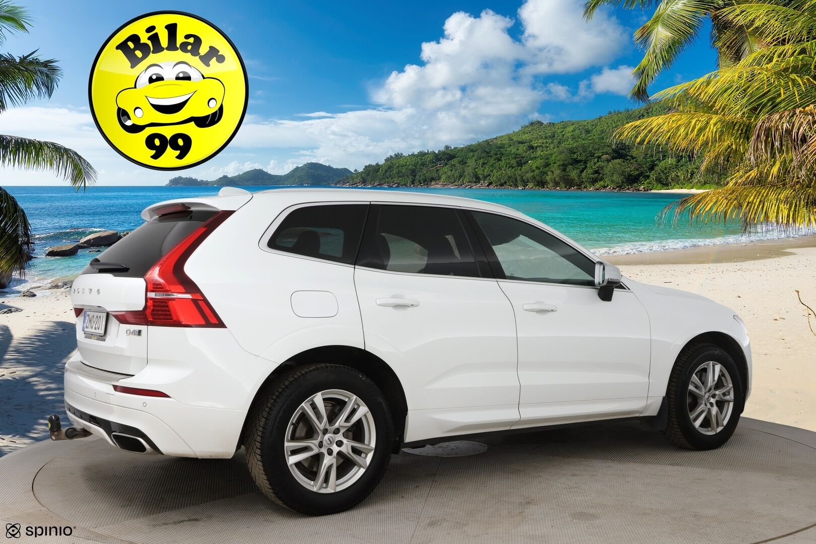 Volvo XC60 2019 D4 AWD Business R-Design aut / Adapt. Vak. / Webasto / Koukku / P. Kamera / BLIS / Sähkökontti / - Juuri huollettu! / Sähköpenkki muisteilla / Todella siisti / 2x renkaat & vanteet / Jakohihna tehty 06.2024 - HULLUT BLACKWEEK JATKOT - KORKOTARJOUS 2,49%