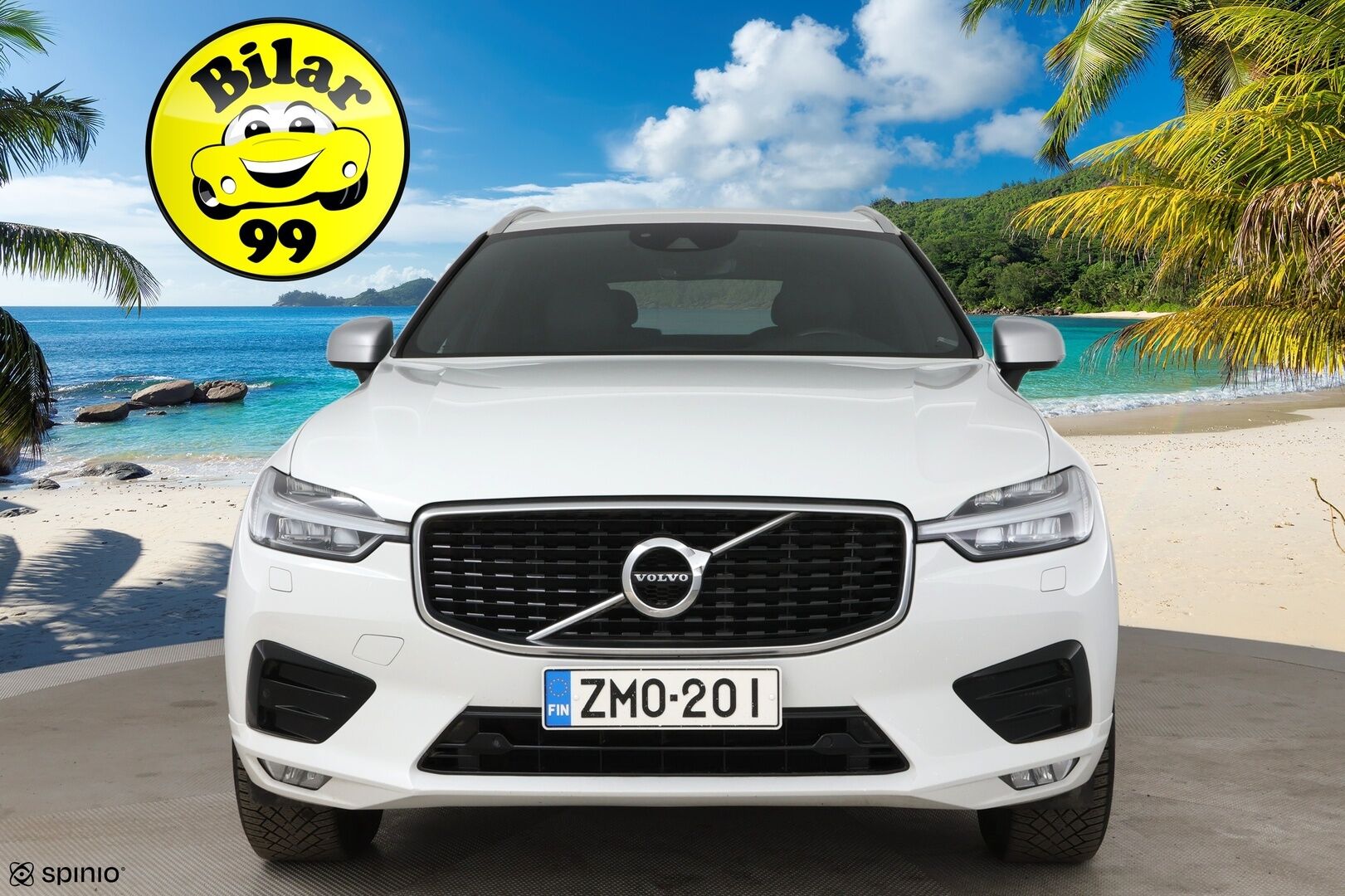 Volvo XC60 2019 D4 AWD Business R-Design aut / Adapt. Vak. / Webasto / Koukku / P. Kamera / BLIS / Sähkökontti / - Juuri huollettu! / Sähköpenkki muisteilla / Todella siisti / 2x renkaat & vanteet / Jakohihna tehty 06.2024 - HULLUT BLACKWEEK JATKOT - KORKOTARJOUS 2,49%