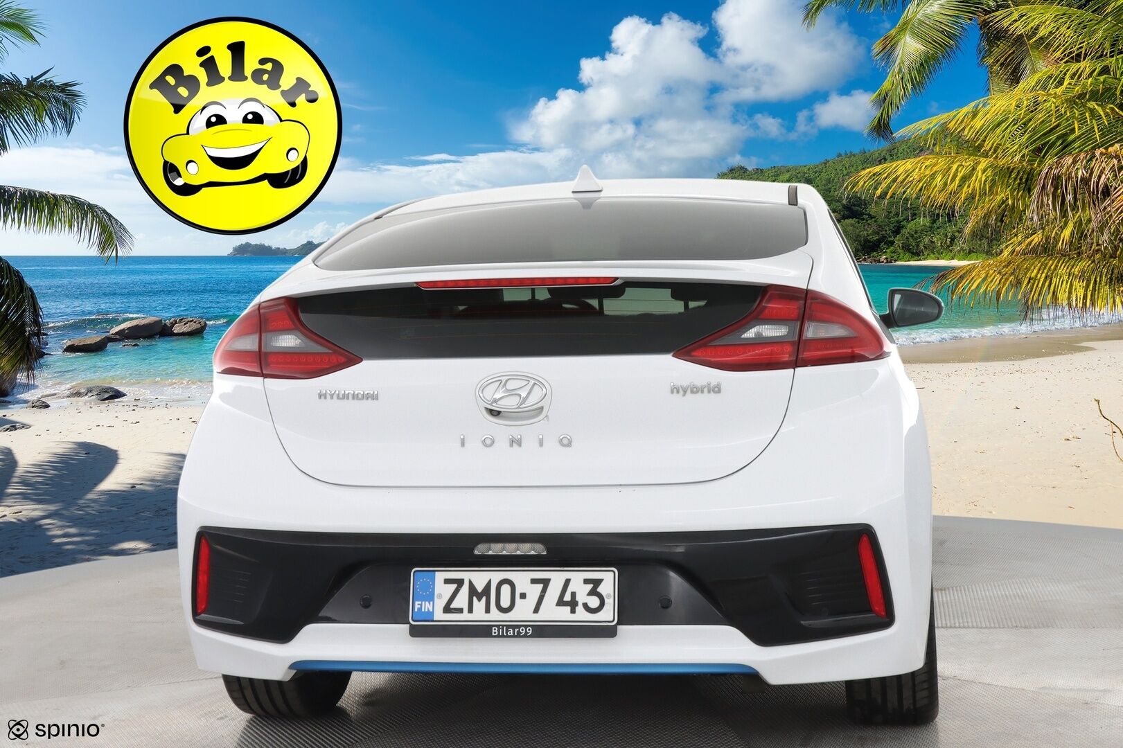 Hyundai IONIQ HYBRID 2017 hybrid DCT Style - | Webasto | Adaptiivinen vakionopeudensäädin | Navi | Keyless | Kahdet renkaat |