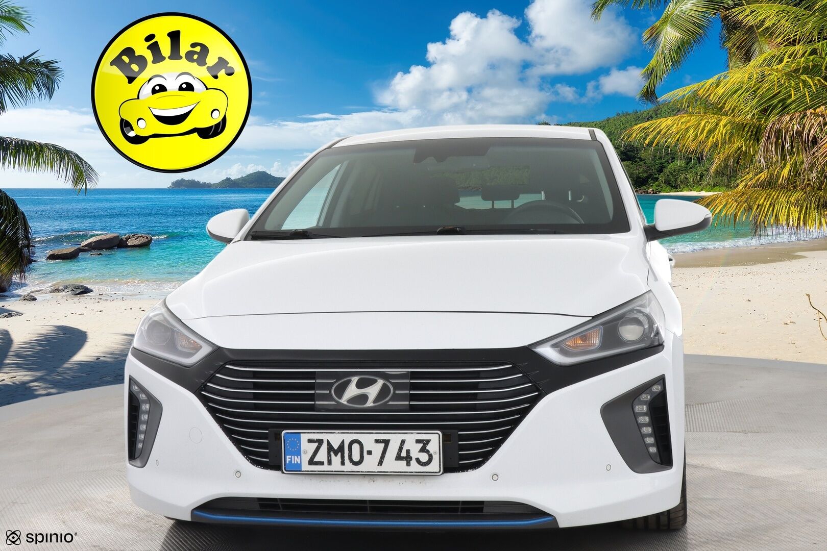 Hyundai IONIQ HYBRID 2017 hybrid DCT Style - | Webasto | Adaptiivinen vakionopeudensäädin | Navi | Keyless | Kahdet renkaat |