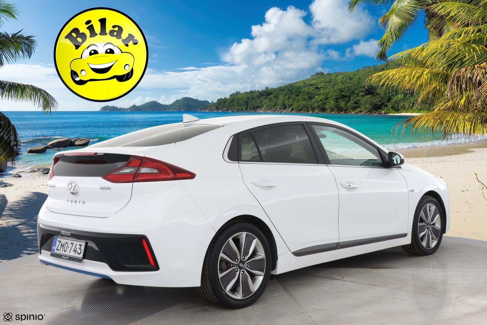 Hyundai IONIQ HYBRID 2017 hybrid DCT Style - | Webasto | Adaptiivinen vakionopeudensäädin | Navi | Keyless | Kahdet renkaat |