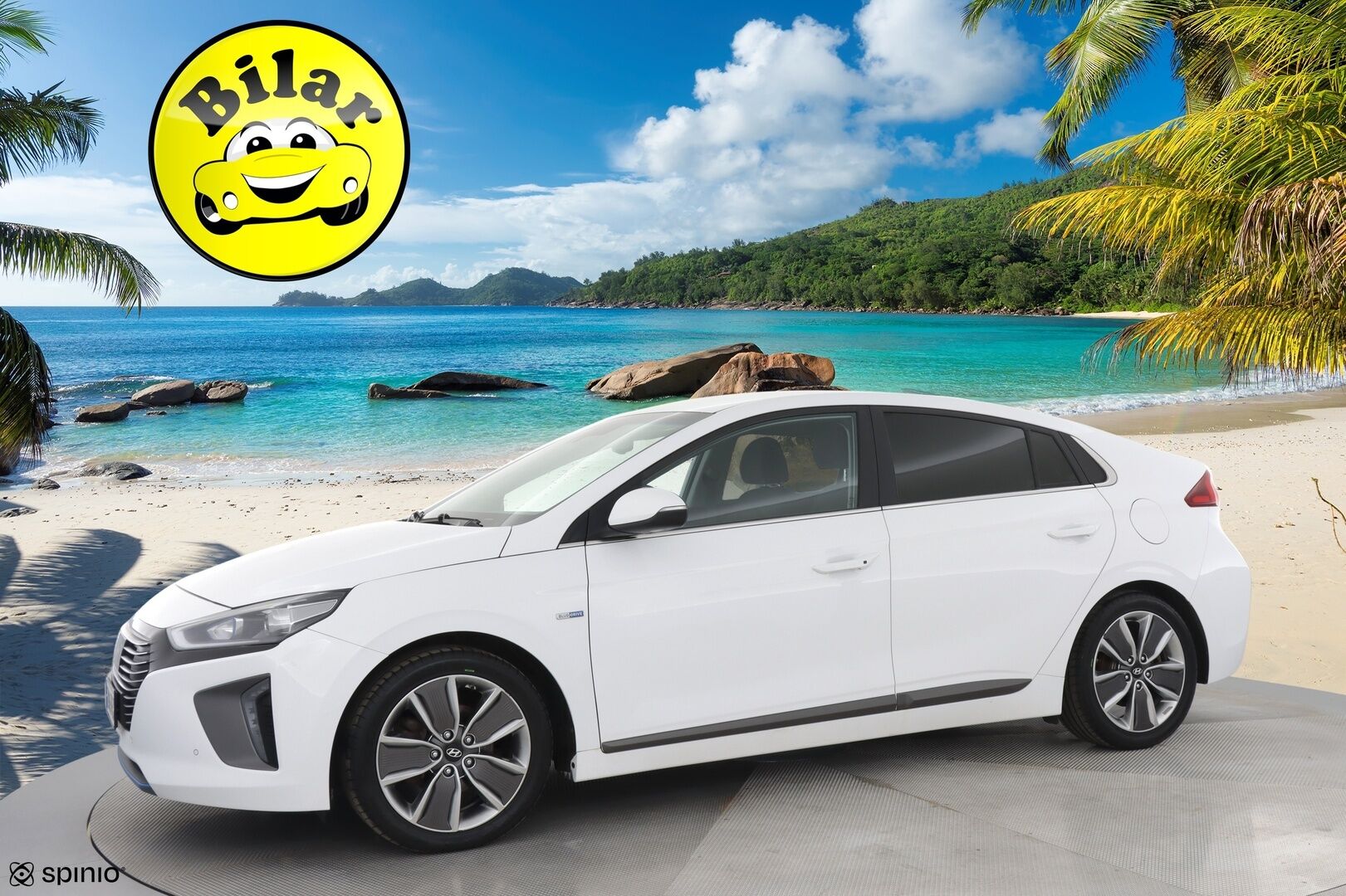 Hyundai IONIQ HYBRID 2017 hybrid DCT Style - | Webasto | Adaptiivinen vakionopeudensäädin | Navi | Keyless | Kahdet renkaat |