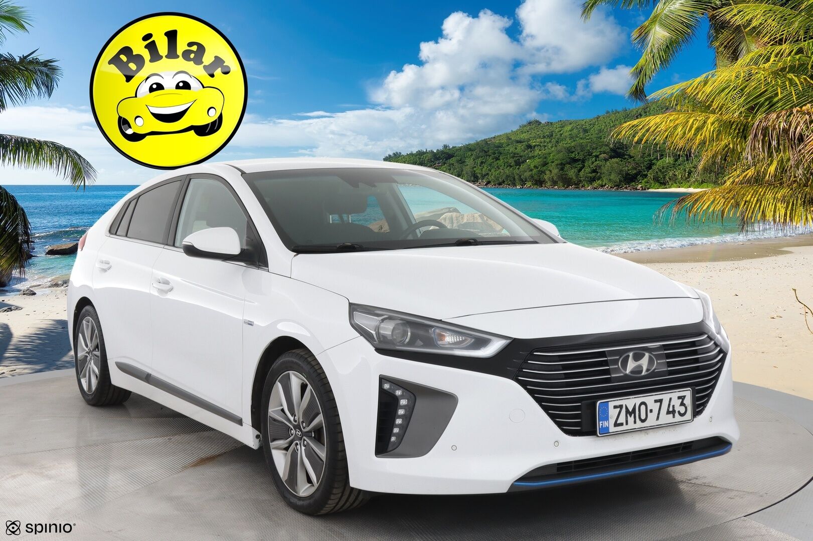 Hyundai IONIQ HYBRID 2017 hybrid DCT Style - | Webasto | Adaptiivinen vakionopeudensäädin | Navi | Keyless | Kahdet renkaat |