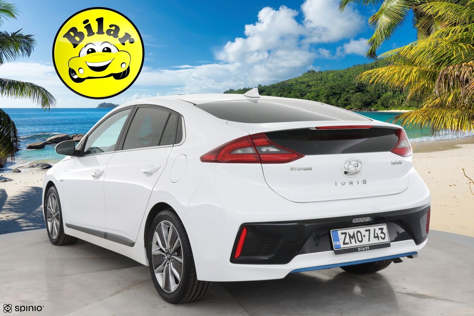 Hyundai IONIQ HYBRID 2017 hybrid DCT Style - | Webasto | Adaptiivinen vakionopeudensäädin | Navi | Keyless | Kahdet renkaat |