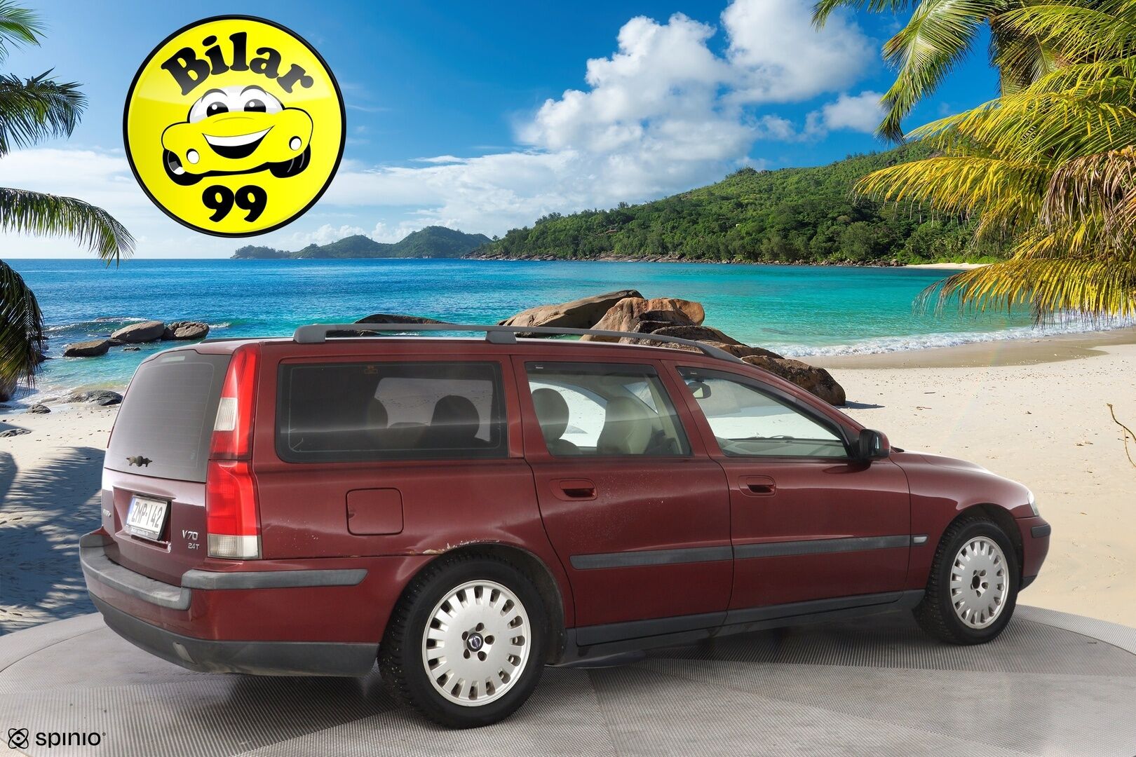 Volvo V70 2001 YritysOutlet - Myydään vain yrityksille - Kahdet renkaat / Fiksut huollot