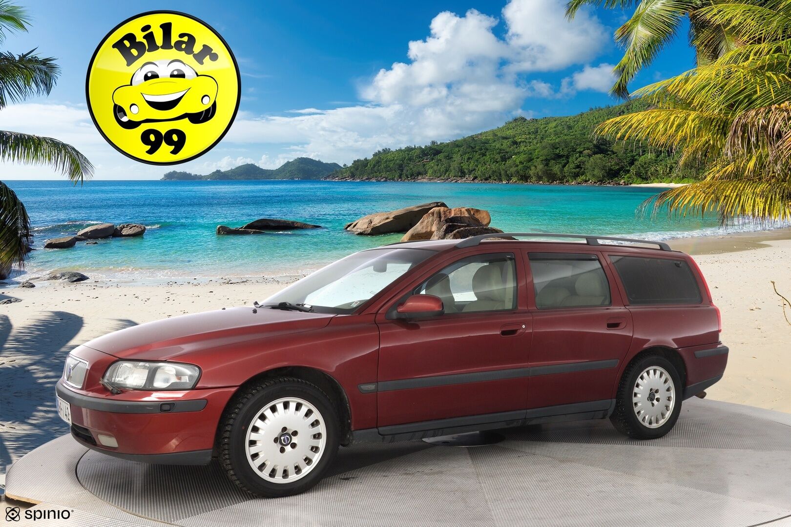 Volvo V70 2001 YritysOutlet - Myydään vain yrityksille - Kahdet renkaat / Fiksut huollot