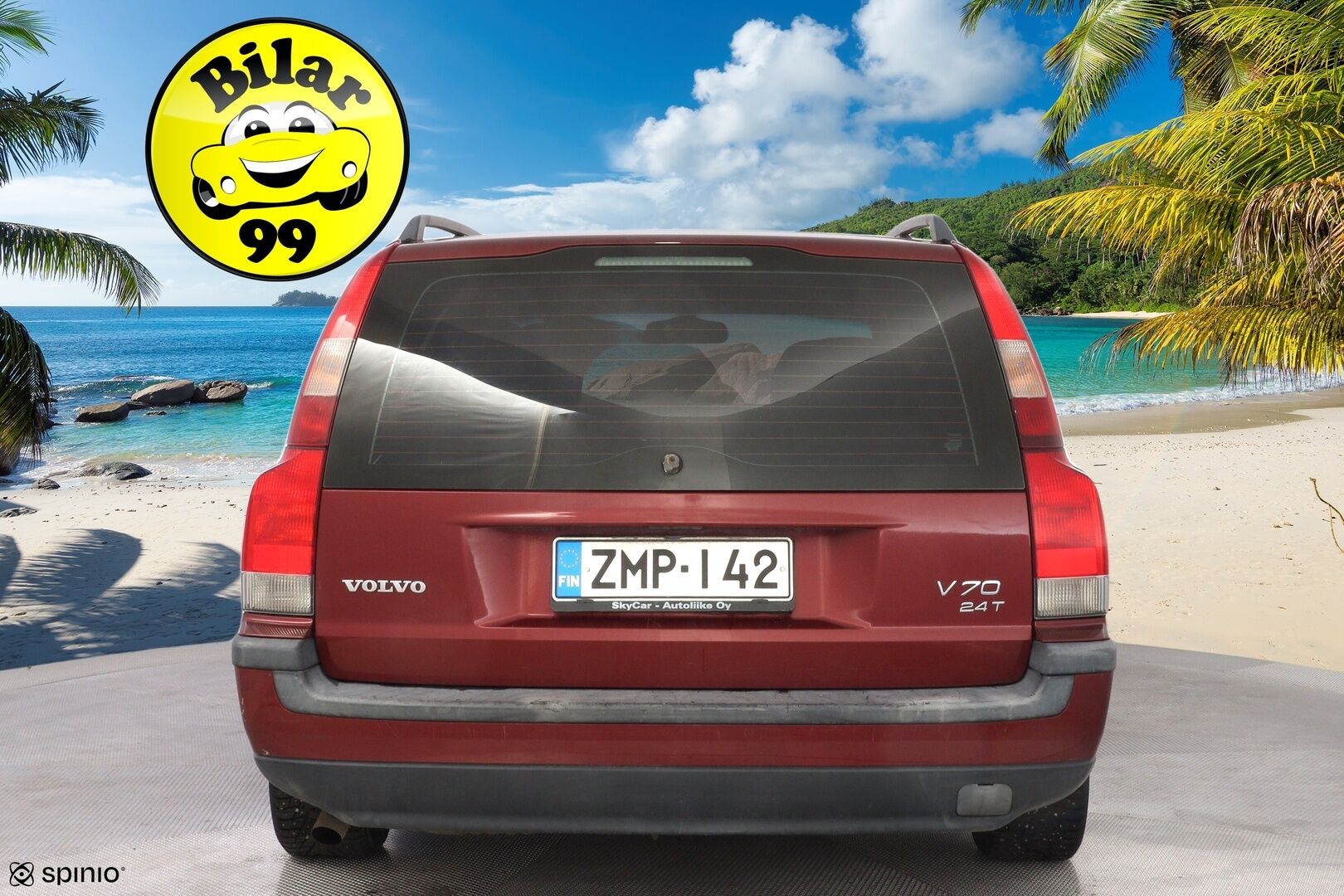 Volvo V70 2001 YritysOutlet - Myydään vain yrityksille - Kahdet renkaat / Fiksut huollot