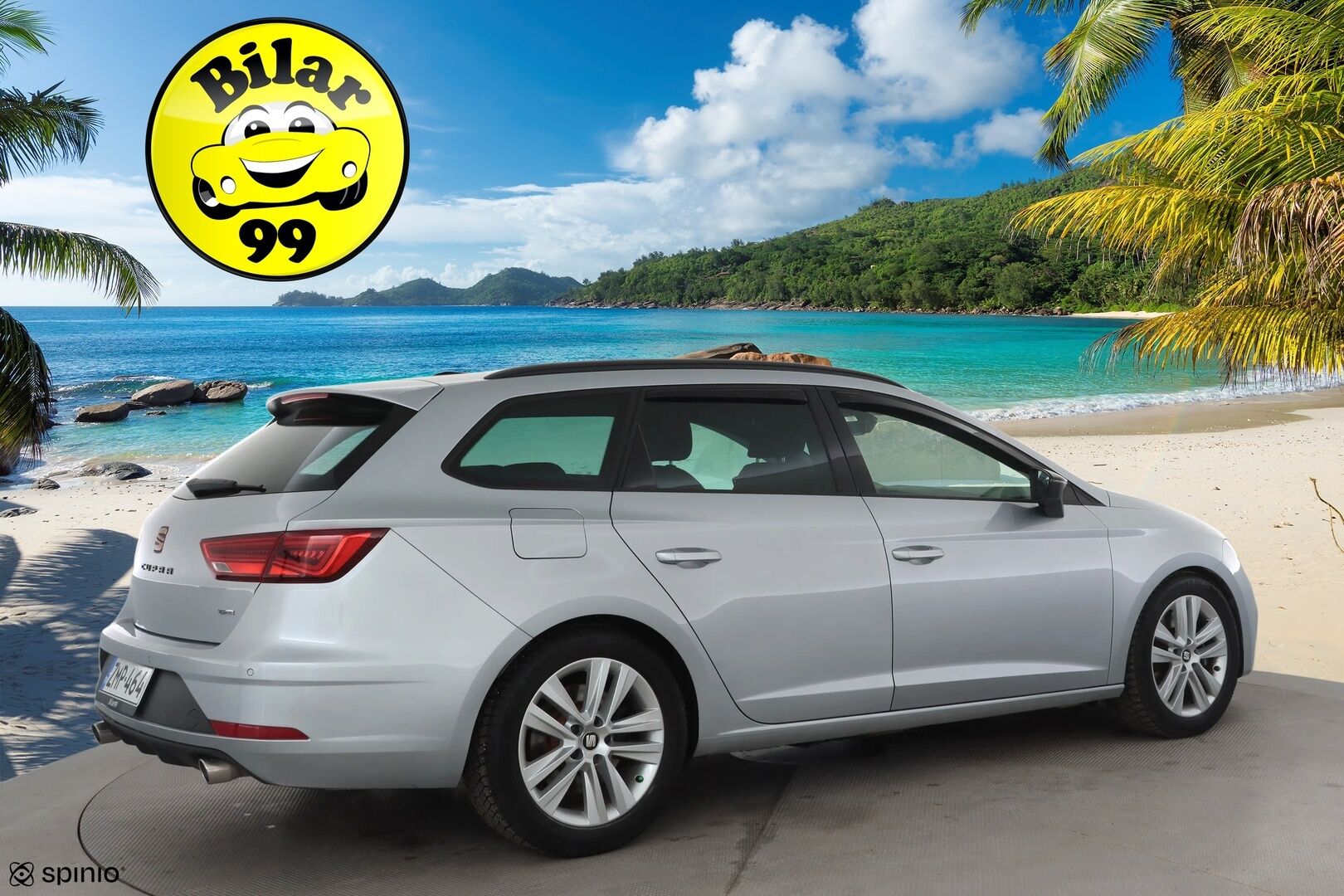 Seat Leon ST 2019 2,0 TSI 300 4DRIVE Cupra DSG * Lohkolämmitin / Vakkari / Navi / Digimittaristo / LED / P.Tutkat * - Suomi-auto / Kahdet renkaat aluvanteilla 