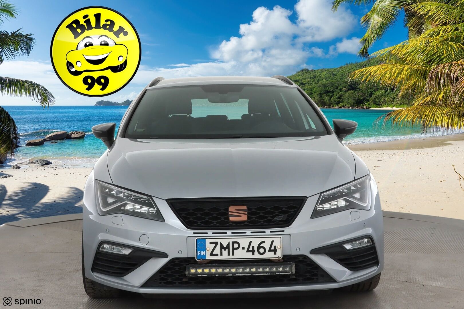Seat Leon ST 2019 2,0 TSI 300 4DRIVE Cupra DSG * Lohkolämmitin / Vakkari / Navi / Digimittaristo / LED / P.Tutkat * - Suomi-auto / Kahdet renkaat aluvanteilla 