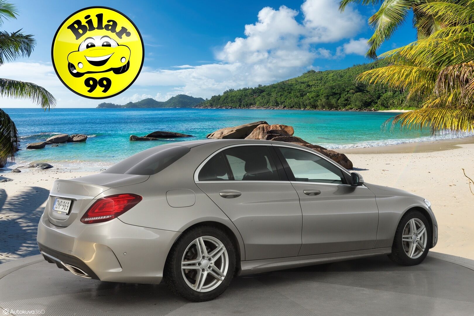 Mercedes-Benz C 2019 180 A Business AMG - Suomi-auto / Viimeisin huolto 88tkm / Kahdet renkaat vanteineen