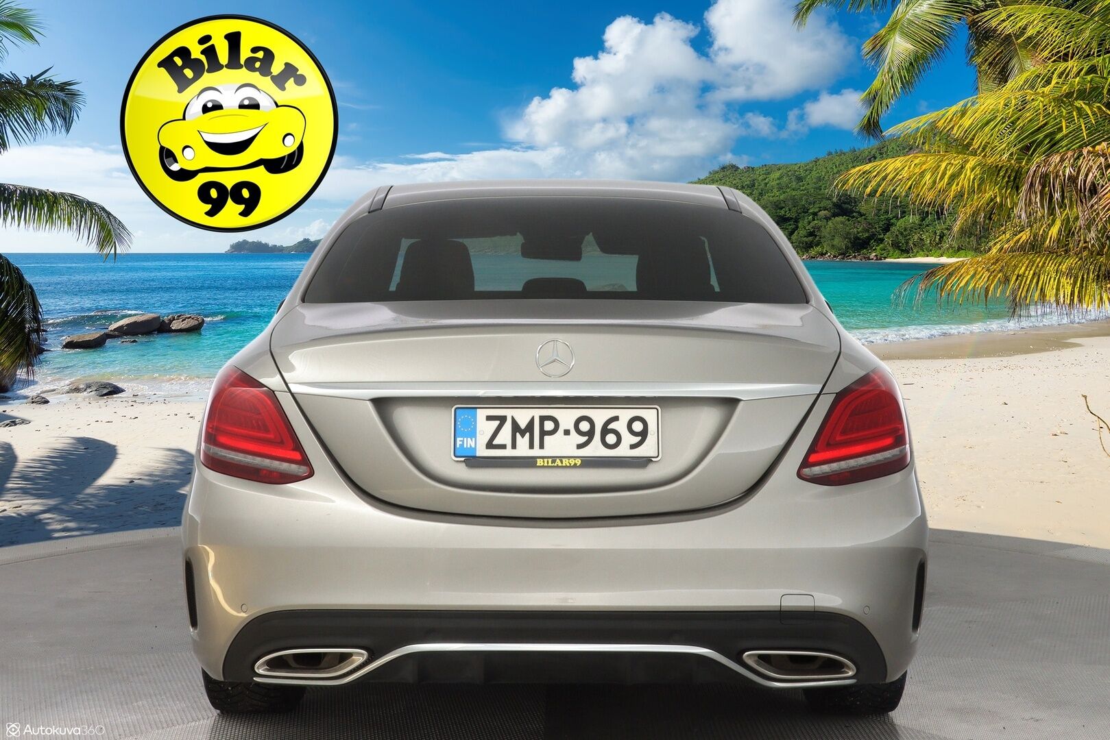 Mercedes-Benz C 2019 180 A Business AMG - Suomi-auto / Viimeisin huolto 88tkm / Kahdet renkaat vanteineen