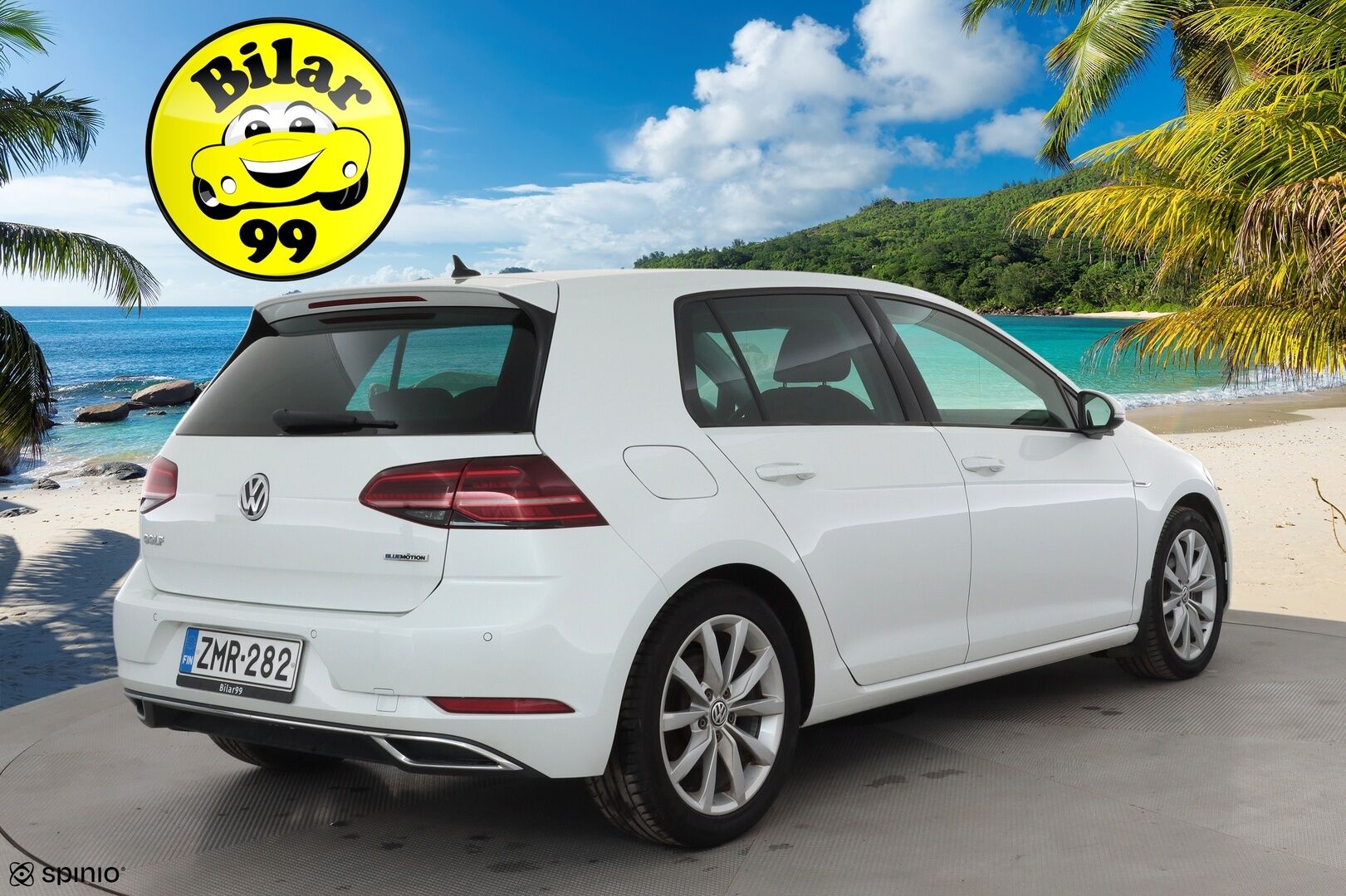 Volkswagen Golf 2019 Highline 1,5 TSI EVO 96 kW BLUEMOTION DSG * ACC / Webasto / Adapt.LED / P.kamera / Navi / Keyless * - Suomi-auto / Kahdet renkaat aluvanteilla / Merkkihuollot