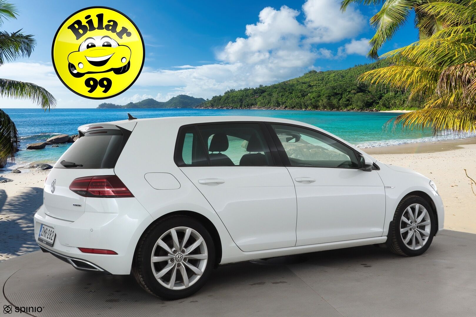 Volkswagen Golf 2019 Highline 1,5 TSI EVO 96 kW BLUEMOTION DSG * ACC / Webasto / Adapt.LED / P.kamera / Navi / Keyless * - Suomi-auto / Kahdet renkaat aluvanteilla / Merkkihuollot