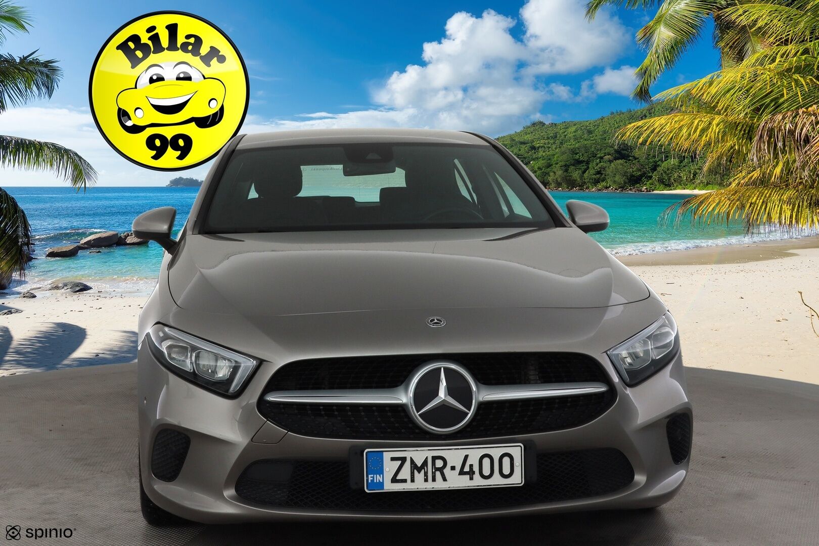 Mercedes-Benz A 2019 180 A Business Style * 1.Om Suomi-auto / Vakkari / Navi / LED / P.kamera / Sporttipenkit / Widescreen * - Kahdet renkaat aluvanteilla - HULLU BLACKWEEK KORKOTARJOUS 2,49%