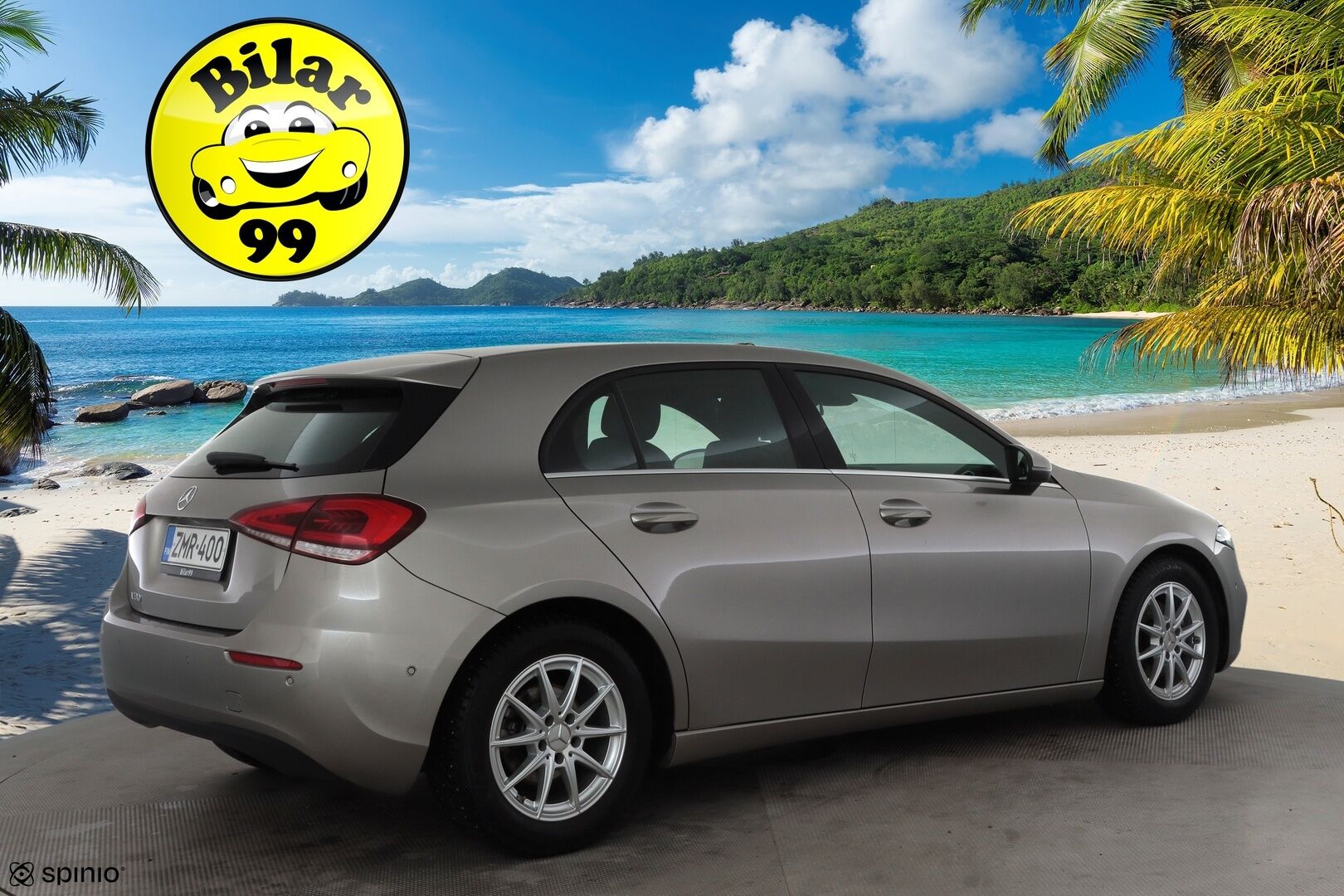 Mercedes-Benz A 2019 180 A Business Style * 1.Om Suomi-auto / Vakkari / Navi / LED / P.kamera / Sporttipenkit / Widescreen * - Kahdet renkaat aluvanteilla - HULLU BLACKWEEK KORKOTARJOUS 2,49%